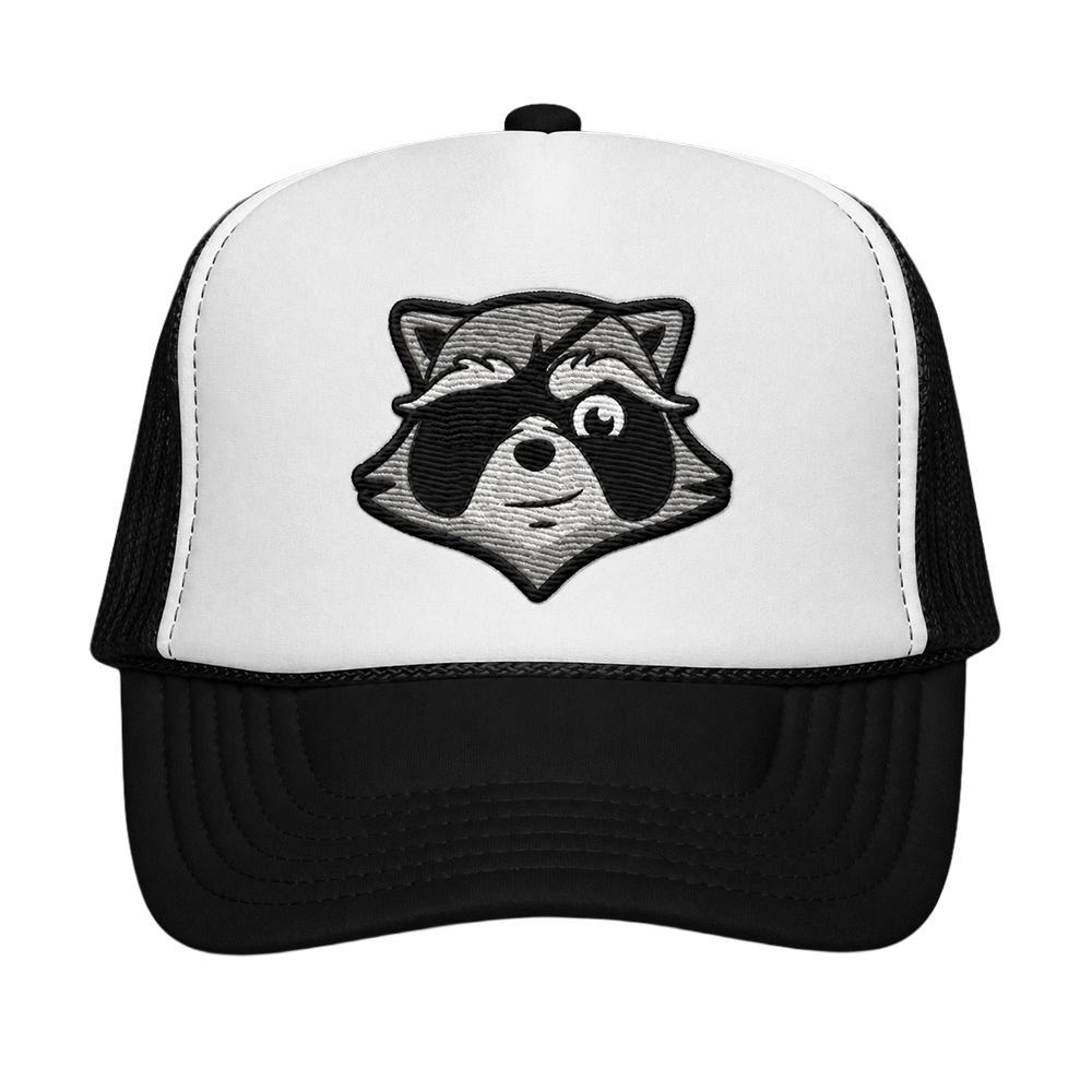 Raccoon Logic Trucker Hat Model II